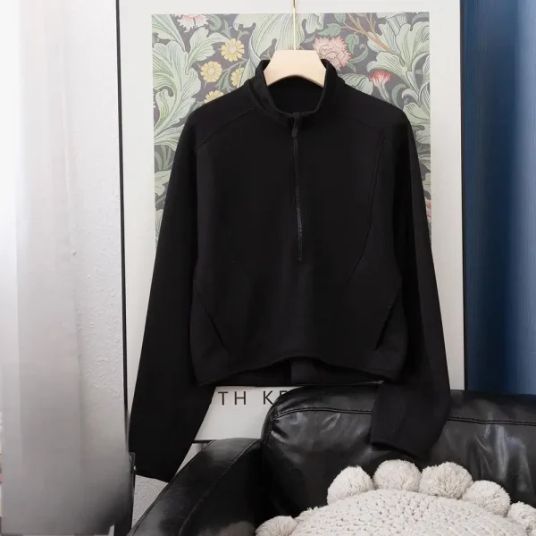 American European Size Sweatshirt Cotton  Heavyweight  Autumn Winter Tops Jacket Drop Shoulder Unisex Sweatshirt - Image 4