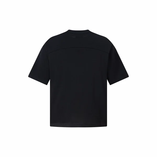 Heavyweight High Quality 100% Cotton T-Shirt Men Short Oversized  Men's Classic T-Shirt with Decoration Button - Image 4