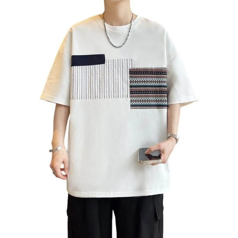 2025 Men’s Oversize T-Shirts Premium Quality Breathable Casual T-shirt Personnalisé Cotton T-shirts