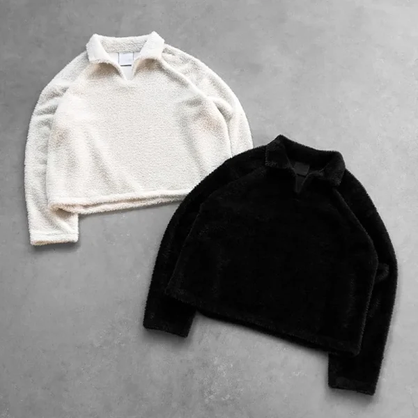 European American Fleece Jacket High Quality Plus Sized Women's Sweatshirt Hot Sale  Hoodie for Women - Image 2