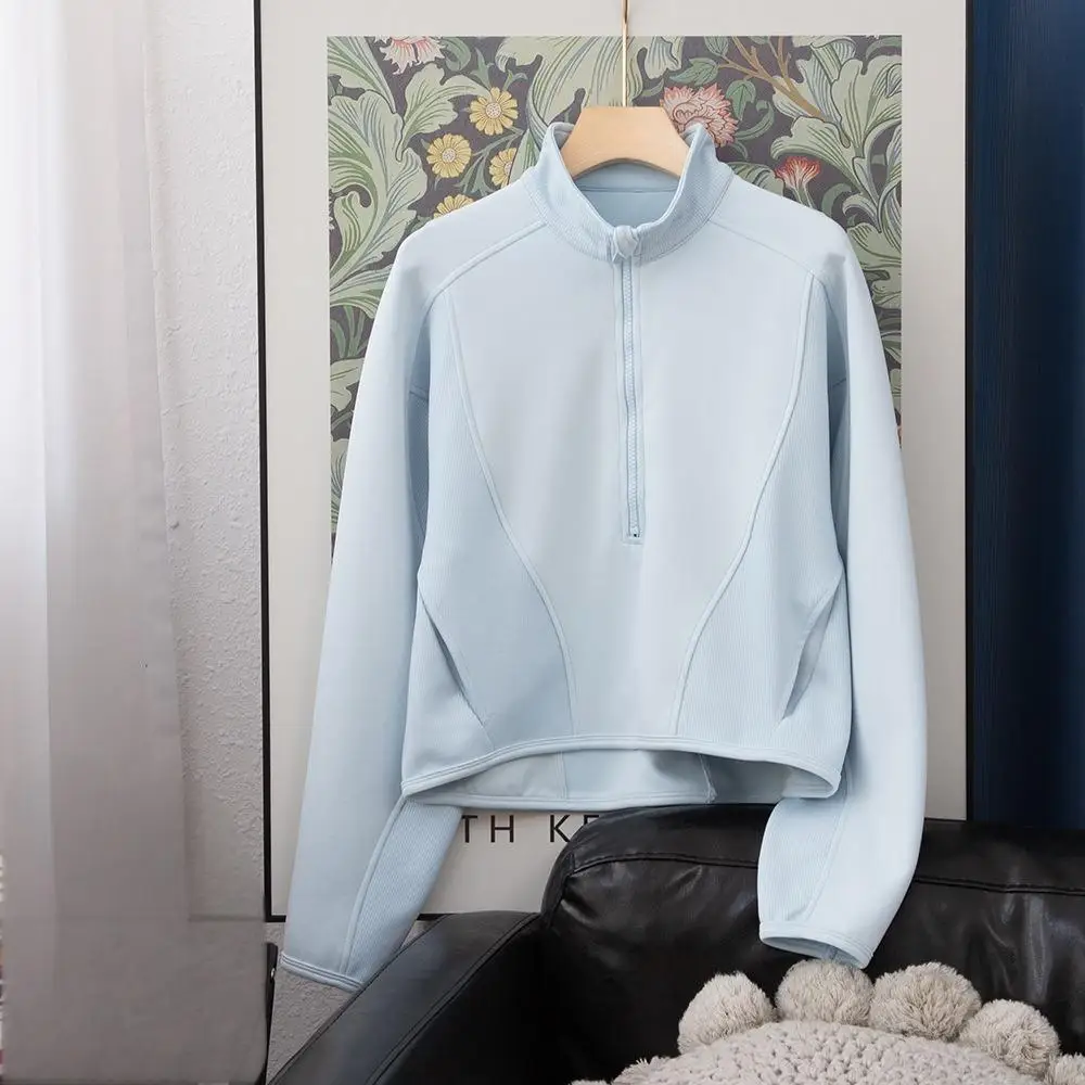 American European Size Sweatshirt Cotton  Heavyweight  Autumn Winter Tops Jacket Drop Shoulder Unisex Sweatshirt