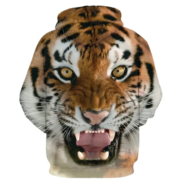 European American 3D Digital Printed Hooded Sweatshirt for Women Hot Sale Winter Women's Hoodie - Image 2