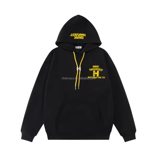 Men's High Quality Fleece Hoodie Sweatshirt Plus Size Print Pattern Capuche for Autumn Season - Image 6