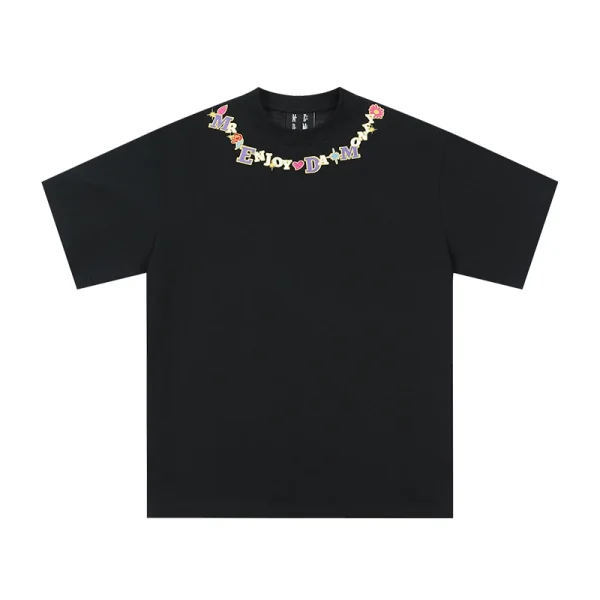 2025 American Women's 100% Cotton Trendy Casual T-Shirt Heavyweight T-Shirts Pour Femmes - Image 6