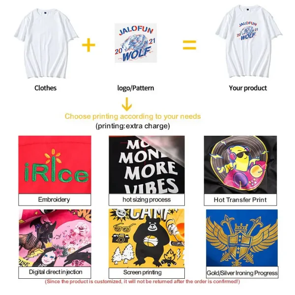 2025 Summer Men's Casual Street Casual  3D Printed Loose Fit Short Sleeve T-Shirt 220 Grams Oversized T-shirt for Men - Image 5