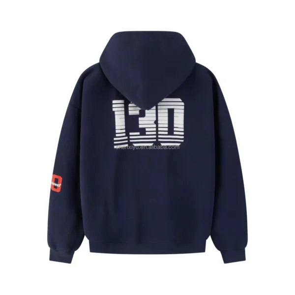 Men's Hoodie Sweatshirts High Quality Fleece  Plus Size Men's Hoodie Sweat Wear Capucha Hoodie for Men - Image 4