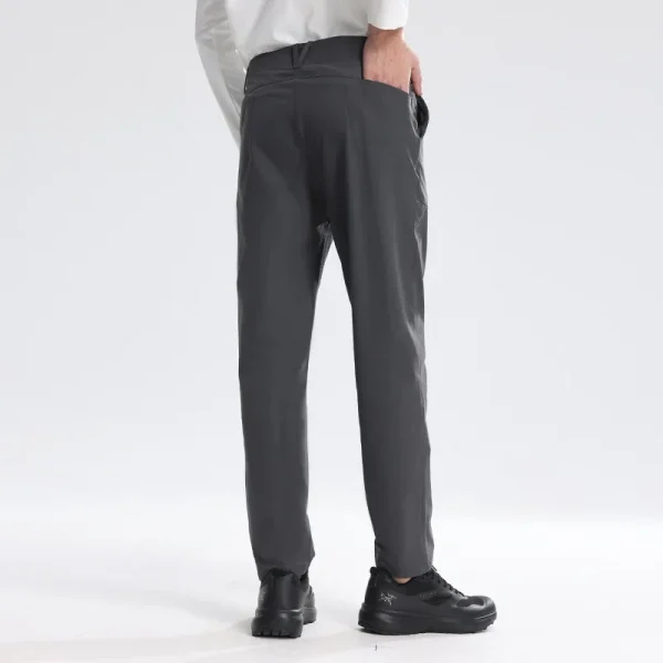 2025 Men's Sports Pants Lightweight Quick-Drying Straight Style for Spring Summer Zipper Fly Closure Outdoor Golf Casual Work - Image 3