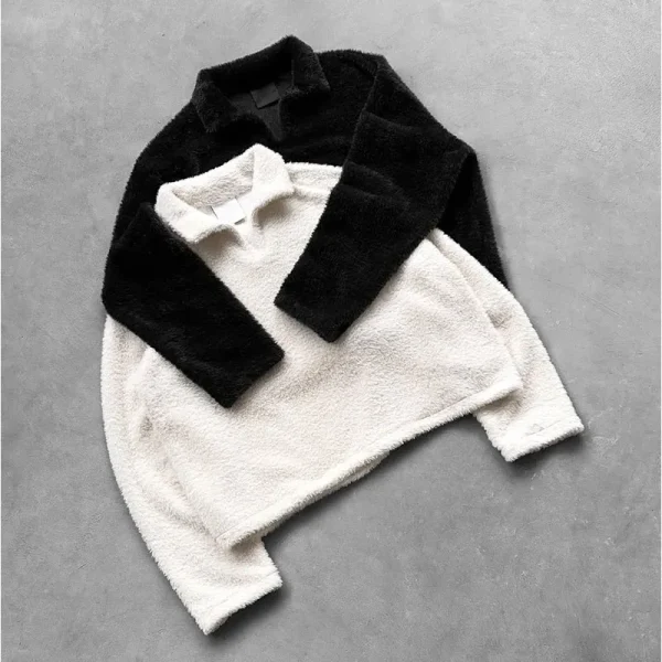 European American Fleece Jacket High Quality Plus Sized Women's Sweatshirt Hot Sale  Hoodie for Women - Image 3