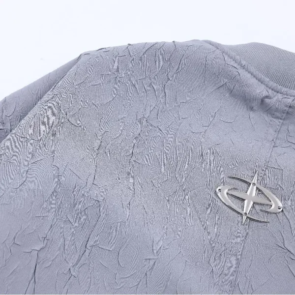 New Design Ultrasonic Lining Fashion Bomber Jacket Men Quilted Bomber Jacket Bomber Jacket Coat for Men - Image 3