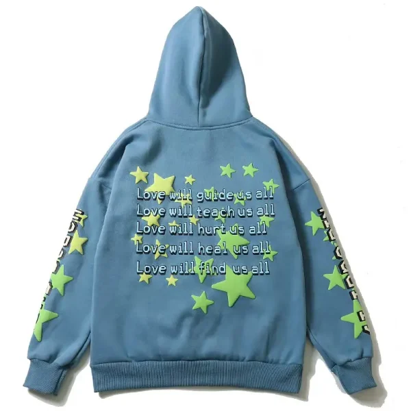Unisex Hoodie High Quality Fleece Heavy Weight Sweat Wear Plus Size Men's Kapuzen Pullover Hoodies - Image 6