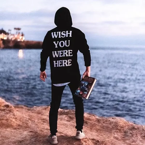 Men's Hoodie High Quality Fleece Heavy Weight Sweatshirts Capucha  Hoodie for Men - Image 6