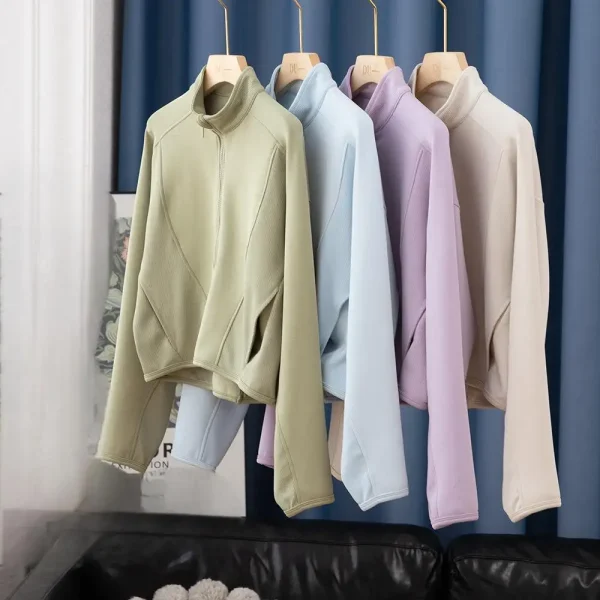 American European Size Sweatshirt Cotton  Heavyweight  Autumn Winter Tops Jacket Drop Shoulder Unisex Sweatshirt - Image 2