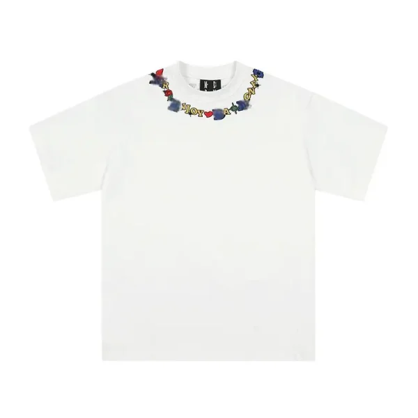 2025 American Women's 100% Cotton Trendy Casual T-Shirt Heavyweight T-Shirts Pour Femmes - Image 5