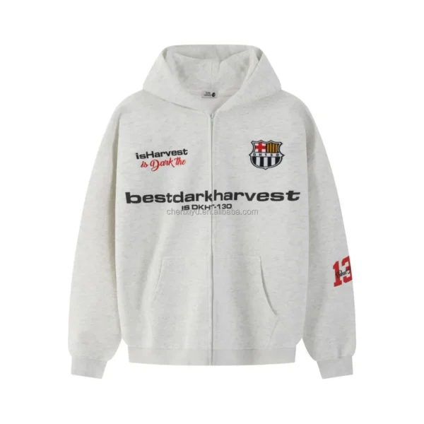 Men's Hoodie Sweatshirts High Quality Fleece  Plus Size Men's Hoodie Sweat Wear Capucha Hoodie for Men - Image 5